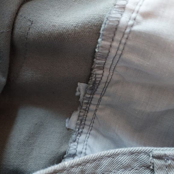 Natural Reflections Gray Casual Shorts 4.5" Inseam Size 8 - Picture 9 of 9